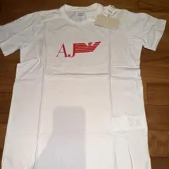 新品タグ付きARMANI JUNIOR AJロゴ Tシャツ 14Aのサムネイル