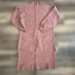 BEAMS HEART ピンクニットワンピース