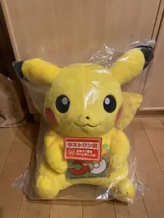 ポケモン 一番くじ ラストワン賞 ミニトレーつき ピカチュウ ソフビ