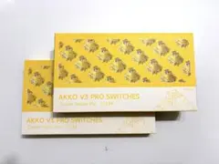 Akko Cream Yellow V3 Pro2 キースイッチ　89個