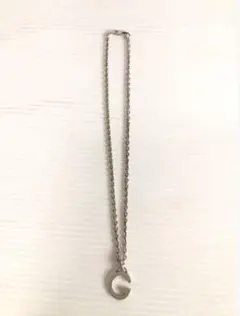 Y969 GUCCI ネックレス Gプレート シルバーAg925 ボールチェーン