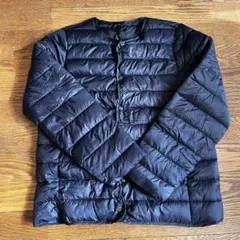 黒のダウンジャケット XXL 未使用タグ付き