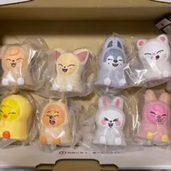 straykids スキズ　skzoo ライト マスコット　８種　コンプ ガチャ