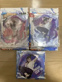 呪術廻戦　セガラッキーくじ　禪院真希　釘崎野薔薇　缶バッジ　アクリルスタンド