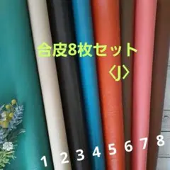 合皮8枚セット〈J〉