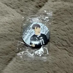 【稲荷崎高校／宮治】ハイキュー くら寿司 缶バッジ