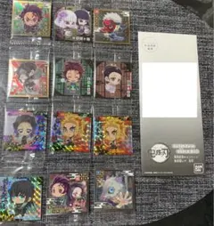 鬼滅の刃　ウェハース　デフォルメシール　まとめ売り