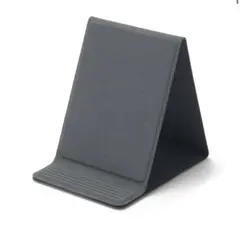 折りたためるスマホスタンド ダークグレー　無印良品