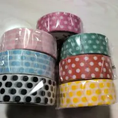 mt deco マスキングテープ ドット柄セット①のサムネイル