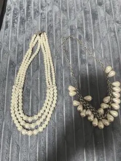 パールネックレス　3連　卒業式、入学式などにも