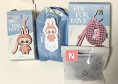 POPMART PIN FOR LOVEイニシャル ラブブ チャーム N