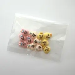 ネイルパーツ おぱんちゅうさぎ仲間 12個セット