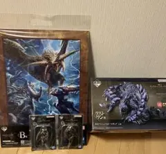 【早い者勝ち】 一番くじ　モンスターハンターワイルズ B D ラストワン賞セット