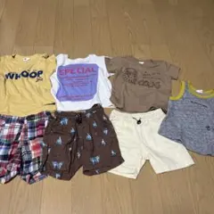 a*k様 ブリーズ　キッズ服 ベビー　90cm Tシャツ 半パン　半ズボン7点セ