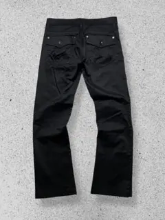 美品00s EDWIN ギミック フレアワーク パンツ ブラック Y2Kのサムネイル