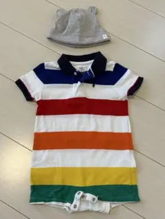Ralph Lauren ロンパース 帽子付き