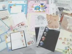 平成レトロ レターセット 便箋 封筒 パラメモ 平成女児