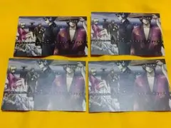 高杉晋助　銀魂　イラストカード　4枚セット