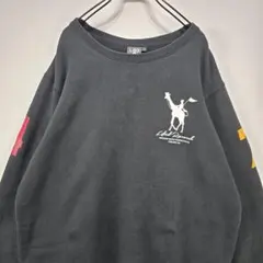 LRG　スウェット　トレーナー　L　ビッグサイズ　シルエット　ブラック　古着のサムネイル