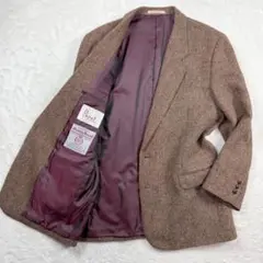 ツイード ブラウン ジャケット