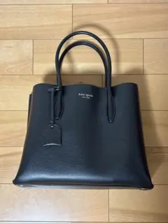 kate spade ブラック トートバッグ