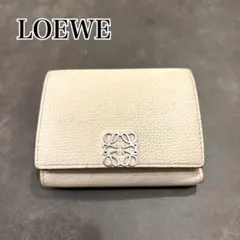 LOEWE 三つ折り財布　ロエベ アナグラムトライフォールドウォレット
