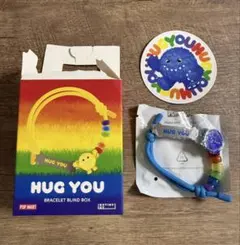 POPMART INSTINCTOY HUG YOU ブレスレット ブルー