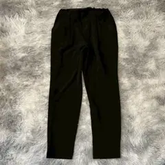 美品✨【a.v.v】黒 カジュアルパンツ (S) イトキン ウエストゴム入り