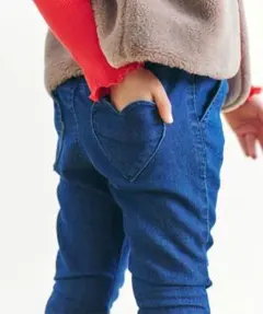 専用☻* アプレレクール ハートポケットきゅんパンツ デニム 120 ブルー