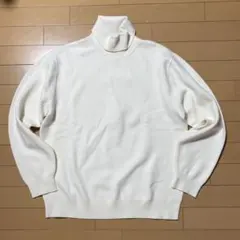 （美品）GU ミラノリブタートルネックセーターのサムネイル