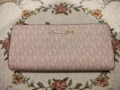 MICHAEL KORS ピンク 長財布