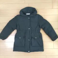 「美品」Noeil aime BeBe ダウンコート 130サイズ ダークグレー