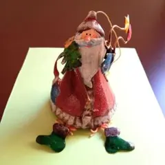 サンタクロース メタルオーナメント クリスマス飾り