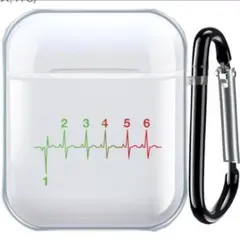 AirPods 1/2用 ケース エアーポッズケース キズ防止 紛失防止 耐衝撃