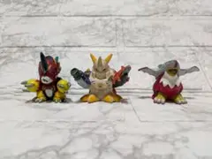 デジタルモンスター　デジモン　ミニフィギュア　指人形　オメガモン等