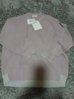 未使用　Dessin ピンク ニットセーター L　　薄手ニット　サイズ3