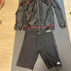 adidas 水着セット 黒 160センチ