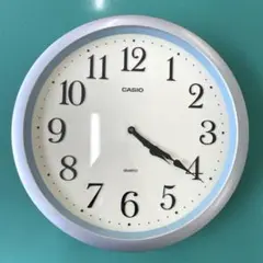 【H】稼動品❗️CASIO カシオ 掛け時計 33cm
