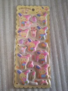 【正規品】ウサハナ　ぷくぷくマシュマロシール