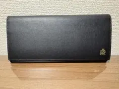 dunhill ブラックレザー 長財布（1ヶ月ほど使用）