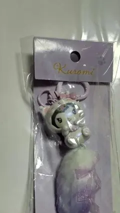 ミルキーこねこデザインシリーズキーホルダー　サンリオ クロ