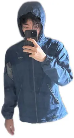 NIKE ACG ナイロンジャケット ブルー シェルジャケット