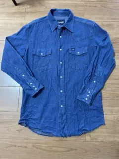 最初期】95年製PatagoniaインディゴダックシャツエルボーパッチL