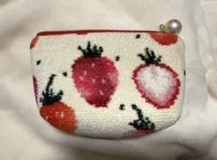 フェイラー　ストロベリードットポーチ
