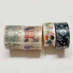 マステ・箔押しクリアテープまとめ売り