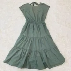 ROPE PICNIC ノースリーブ ロングワンピース M カジュアル