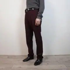 MICHEL KLEIN ノータックスラックスパンツ テーパード/GW348のサムネイル