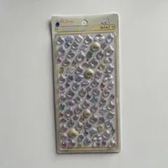 ボンボンドロップシール　ミニ　しずくちゃん　白