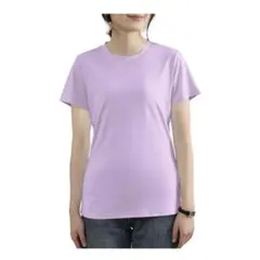 Tシャツ カットソー レディース 半袖 クルーネック ロングｔシャツ