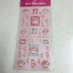 東京ディズニーリゾート シール 平成レトロ　平成女児　当時もの　マリー